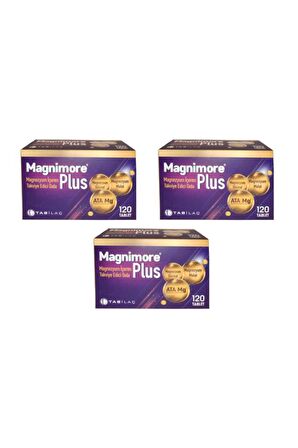 Magnimore Plus 120 Tablet-3 ADET-SKT:10/2025