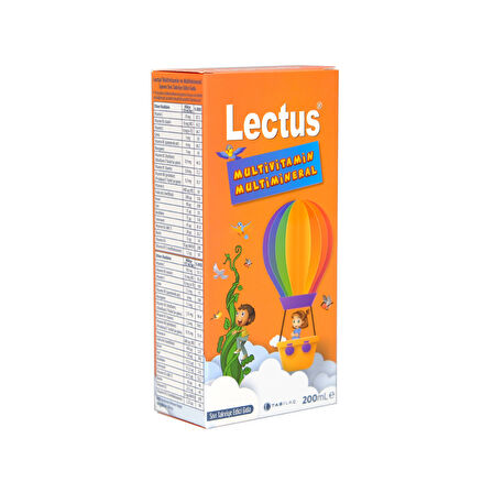 Lectus Multıvıtamın Multımıneral Surup 200 Ml