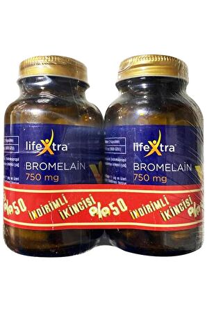 Lifextra Bromelain 750 Mg 60 Tablet - 