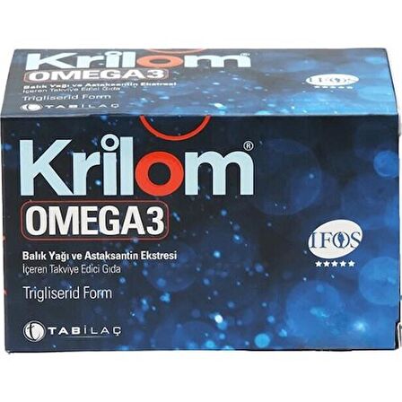 Krilom Omega3 30 Yumuşak Kapsül