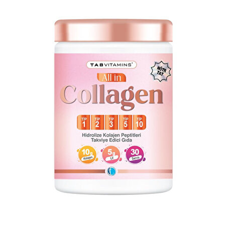 Tabvitamins ALL IN Collagen 30 Servis