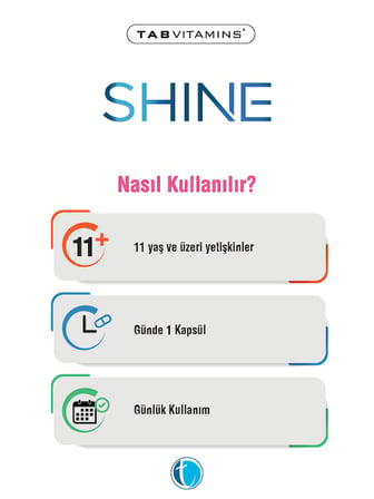 Tabvitamins Shine Seramid, Resveratrol ve Hyaluronik Asit 30 Kapsül