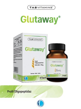 Tabvitamins Glutaway Prolil Oligopeptidaz 60 Kapsül