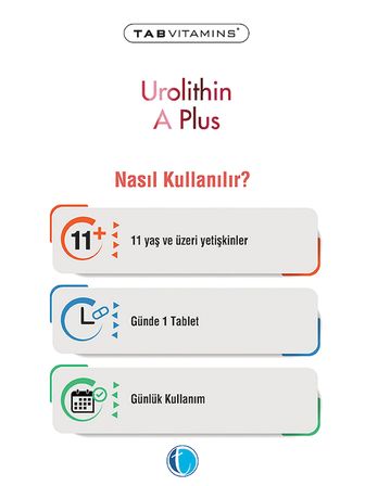 Tab Vitamins Urolithin A Plus 30 Tablet