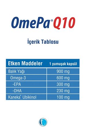 Omepa Q10 60 Kapsül | Tanışma Paketi Shaker Hediyeli