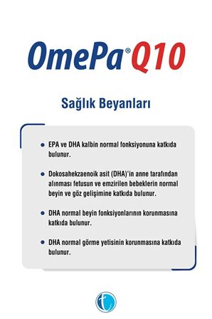 Omepa Q10 60 Kapsül | Tanışma Paketi Shaker Hediyeli