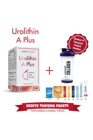 Tabvitamins Urolithin A Plus 30 Tablet | Tanışma Paketi Shaker Hediyeli