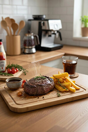 Bambum Talau Kesme & Steak Tahtası Orta BKTA02