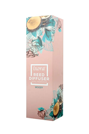 Bambu Çubuklu Oda Kokusu Odunsu Reed Diffuser 120 ml