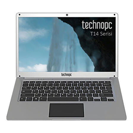 Technopc TI14N33 Intel Celeron N3350E 4GB 128GB eMMC 14'' FreeDos Notebook TPNTB10F060268 