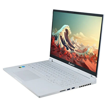 Quantum WhiteFang G4040 AMD Ryzen 7-8745HS 8GB 256GB RTX4060 8GB HDMI 16" Beyaz FreeDos Gaming Notebook QNNTB10F007326