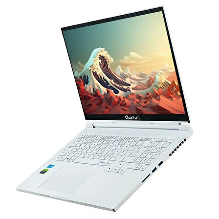 Quantum WhiteFang G4035 AMD Ryzen 7-8745HS 16GB 256GB RTX4060 8GB HDMI 16" Beyaz FreeDos Gaming Notebook QNNTB10F7327