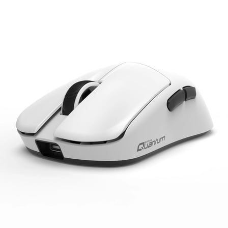 Quantum Gaming Fluxmouse G13 Pro 1000Hz PAW3311 RGB Şarj İstasyonlu 22.000 DPI Kablosuz Beyaz Gaming Mouse