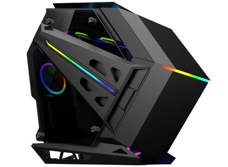 Quantum Gaming Ironclad Rift Ryzen 5 7500F 16GB DDR5 1TB NVMe RTX5060 8GB Masaüstü Oyun Bilgisayarı