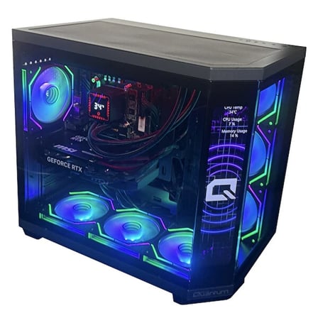 Quantum Gaming Sirius Qt4002 Ultra 7 230h 32gb Lpddr5 1TB NVMe GeForce RTX 5060 Ti FreeDOS Gaming Masaüstü Bilgisayar