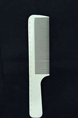 Nano Absolute Tutmalı Cetvelli Tarak 21 cm Beyaz G-432