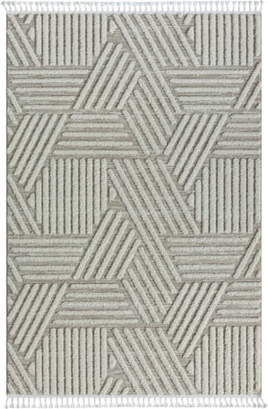 Loop Lp006a Bej Halı Dekoratif Sisal Bukle Tozsuz Antialerjik Modern Salon Halısı Yatak Odası Halısı