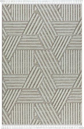 Loop Lp006a Bej Halı Dekoratif Sisal Bukle Tozsuz Antialerjik Modern Salon Halısı Yatak Odası Halısı