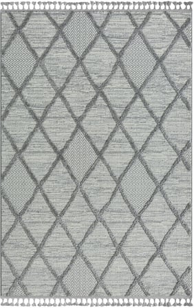 Loop Lp002a Gri Halı Dekoratif Sisal Bukle Tozsuz Antialerjik Salon Halısı Yatak Odası Iskandinav