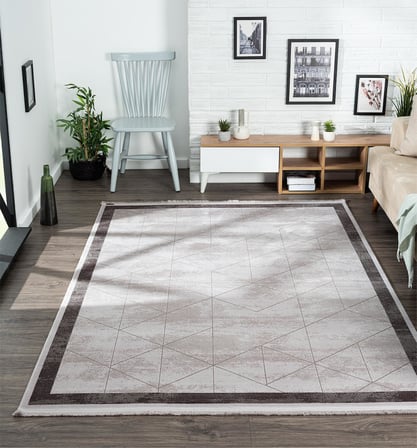 Trend 4103 Akrilik Pamuk Yumuşak Modern Mutfak Yatak Odası Salon Oturma Halısı