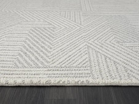 Wool Wl008a Bej Halı Sisal Bukle Dekoratif Kabartmalı Halı Tozsuz Antialerjik Salon Halısı Koridor