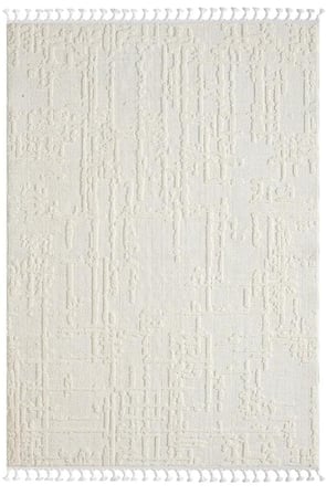Wool Wl004a Bej Halı Sisal Bukle Dekoratif Kabartmalı Halı Tozsuz Antialerjik Salon Halısı Koridor