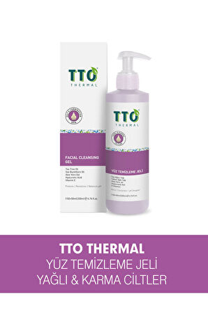 Yüz Temizleme Jeli 150 ml (ÇAY AĞACI YAĞI / TEA TREE OIL)