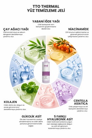 Yüz Temizleme Jeli 150 ml (ÇAY AĞACI YAĞI / TEA TREE OIL)
