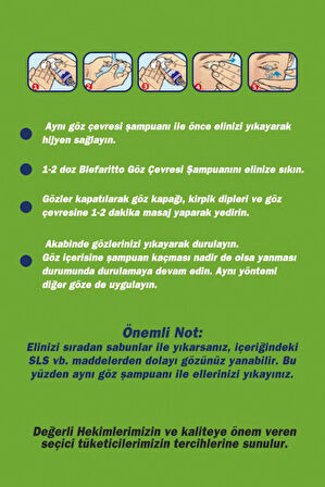 TTO GÖZ ÇEVRESİ ŞAMPUANI 45 ML + 15 ML