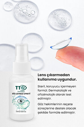 TTO GÖZ ÇEVRESİ SPREYİ 25 ML