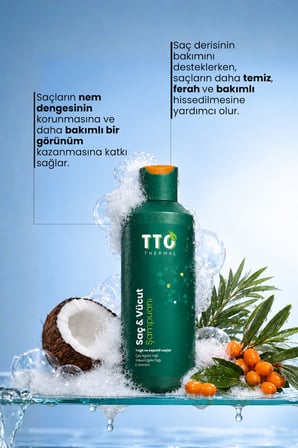TTO SAÇ & VÜCUT ŞAMPUANI YEŞİL 400+100 ML