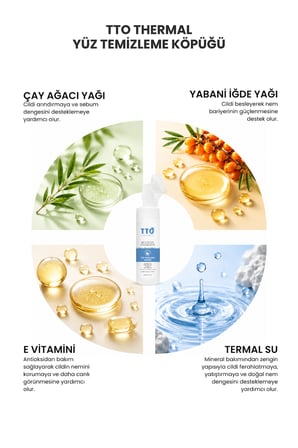 Yüz Temizleme Köpüğü 200 ml (Aplikatörlü) (Çay Ağacı Yağı /Tea Tree Oil)