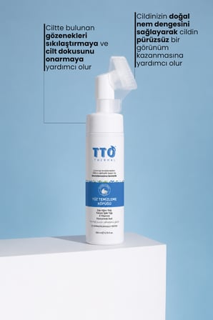 Yüz Temizleme Köpüğü 200 ml (Aplikatörlü) (Çay Ağacı Yağı /Tea Tree Oil)