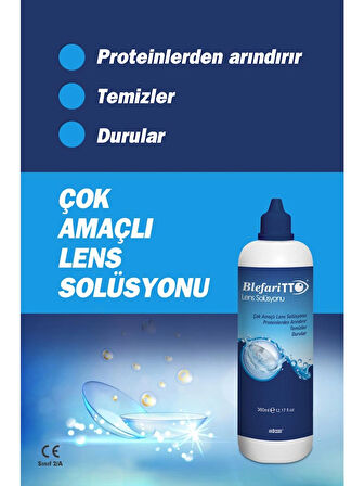 BLEFARİTTO LENS SOLUSYONU 360 ML