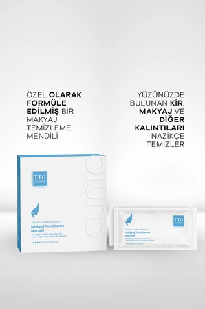 Tto Clinic Makyaj Temizleme Mendili 24 Adet