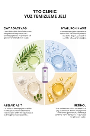 TTo CLINIC Yüz Temizleme Jeli 200 ML