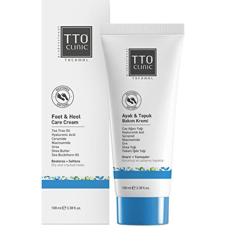 Tto Clinic Ayak Topuk Bakım Kremi 100Ml