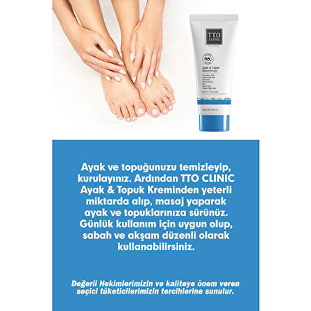 Tto Clinic Ayak Topuk Bakım Kremi 100Ml