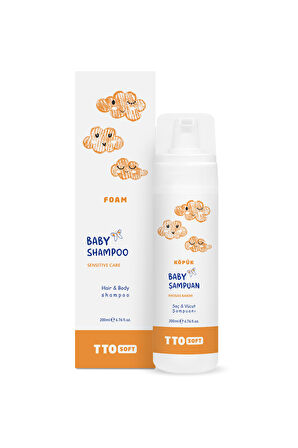 TTO SOFT BEBEK KÖPÜK ŞAMPUANI 200 ML
