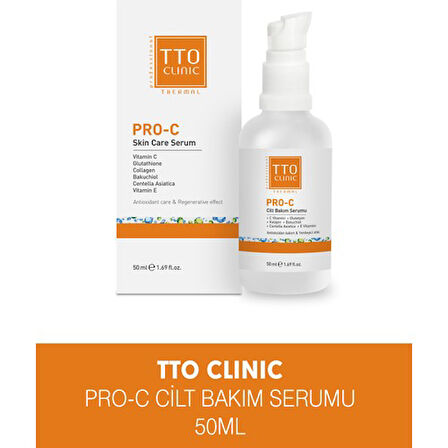 TTO CLINIC PRO-C Cilt Bakım Serumu 50 ML