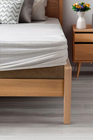 Nubo Sıvı Geçirmez Yatak Koruyucu Alez – Fitted Lastikli