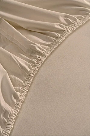 Elura %100 Pamuk Çift Kişilik Lastikli Çarşaf Seti – Yastık Kılıfı Dahil