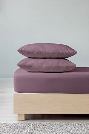 Elura %100 Pamuk Çift Kişilik Lastikli Çarşaf Seti – Yastık Kılıfı Dahil