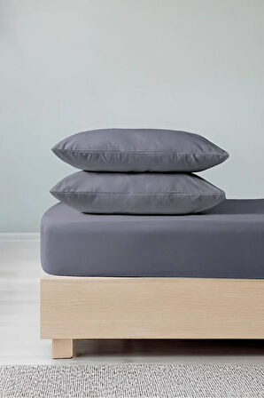 Elura %100 Pamuk Çift Kişilik Lastikli Çarşaf Seti – Yastık Kılıfı Dahil