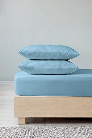 Elura %100 Pamuk Çift Kişilik Lastikli Çarşaf Seti – Yastık Kılıfı Dahil