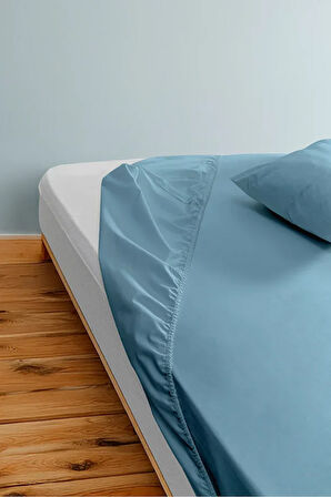 Elura %100 Pamuk Çift Kişilik Lastikli Çarşaf Seti – Yastık Kılıfı Dahil