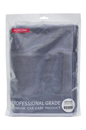 SuperClean - PURESTAR SUPERIOR TOWEL - Oto Kurulama Havlusu - 1100 GSM - 45X75 cm