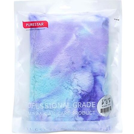 SuperClean - PURESTAR COLOUR POP WASH PAD (BLUE) - Oto Yıkama Pedi - 1100 GSM