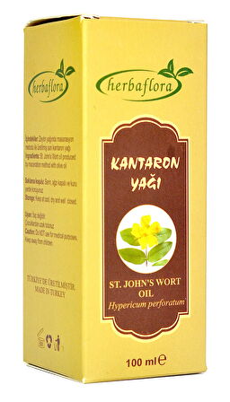 Herbaflora Kantaron Yağı (St. John's Wort Oil) -100 ml