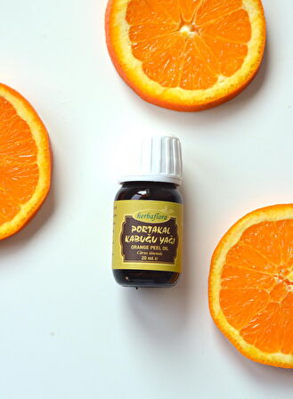 Herbaflora Portakal Kabuğu Yağı (Orange Peel Oil)-20 ml